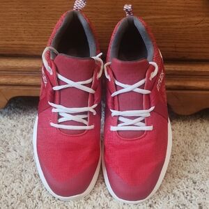 Men's FootJoy Flex Spikeless 56110 Red Golf Shoes 8.5M